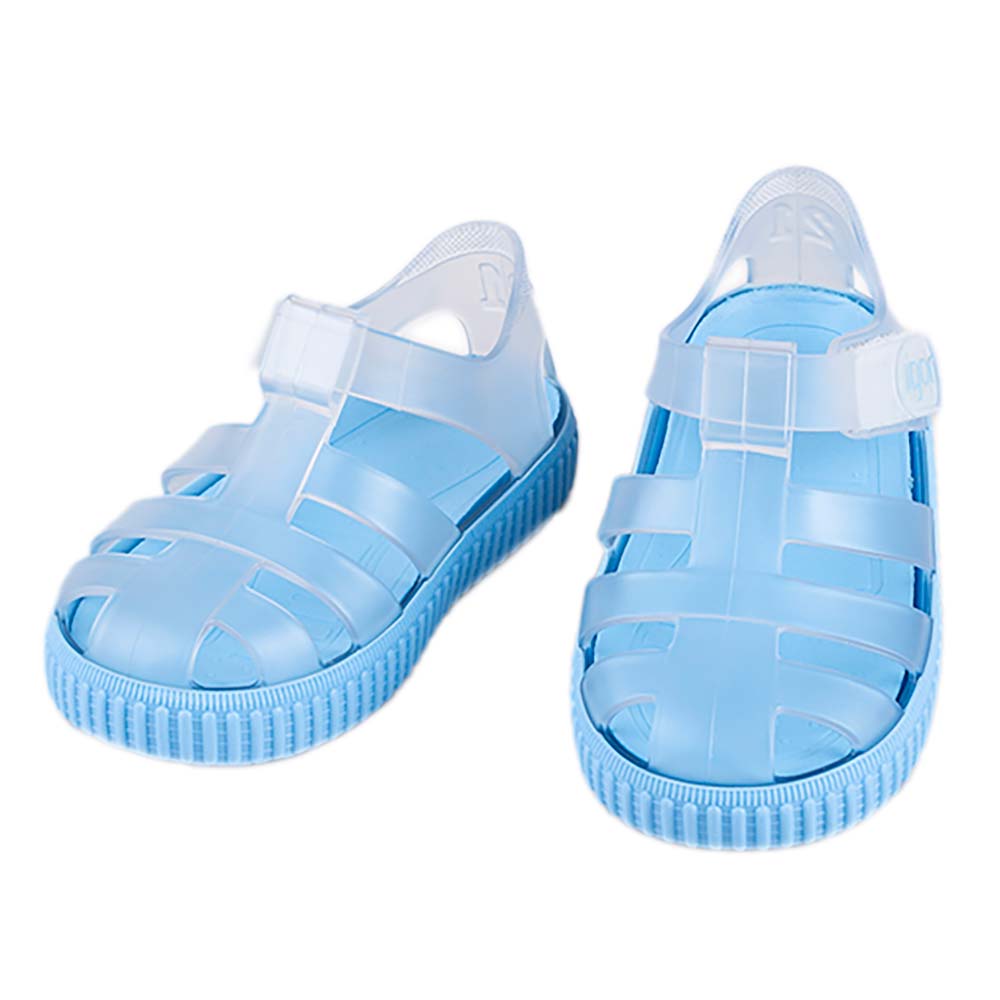 Igor Jellies Nico Cristal Sandal Baby Blue Sole and Clear Upper