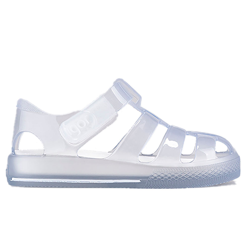 Igor Jellies Star Cristal White Blanc Clear Sandal