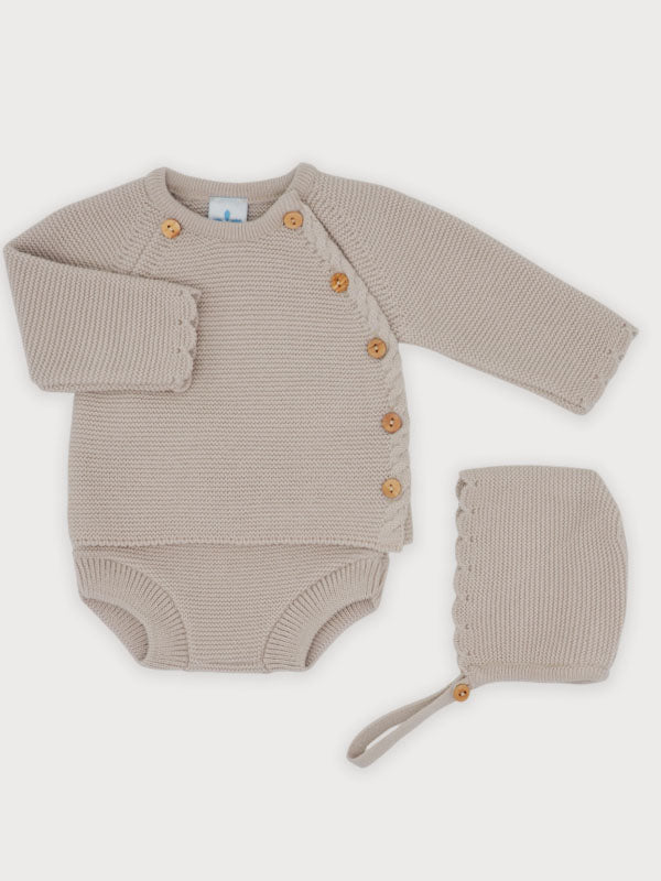 Sardon Boys Stone 3PC Set, Jumper, Knickers and Pants