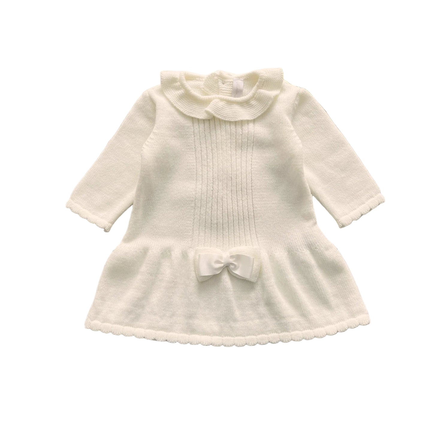 Martin Aranda Girls Knitted Stone Dress