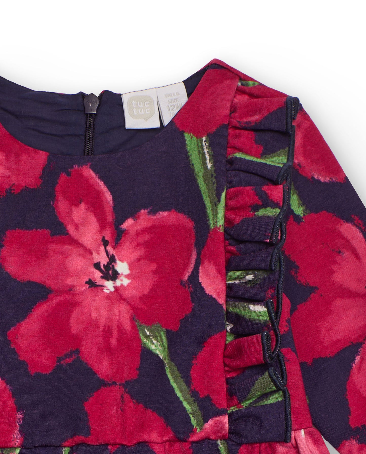 Tuc Tuc Red Floral Dress *Preorder