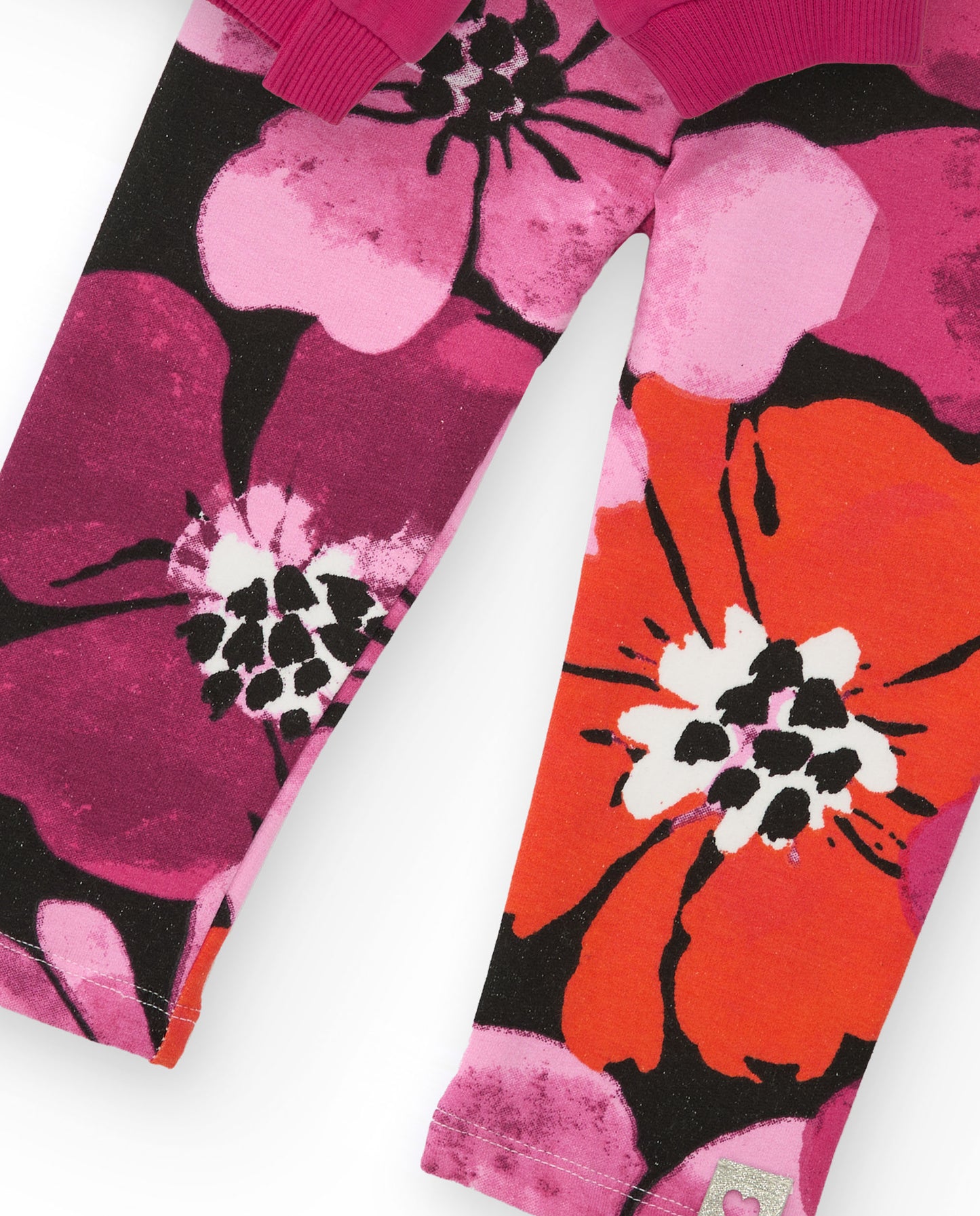 Tuc Tuc Orange Floral Leggings Set