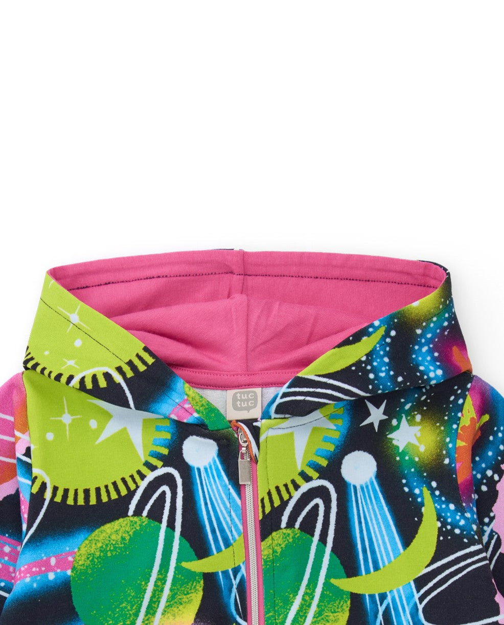 Tuc Tuc Fushia Jacket, Leggings & T shirt