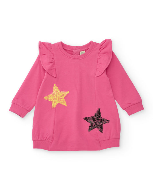 Tuc Tuc Fushia Star Dress