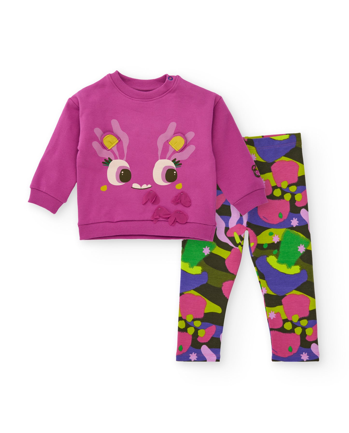 Tuc Tuc Purple Leggings Set