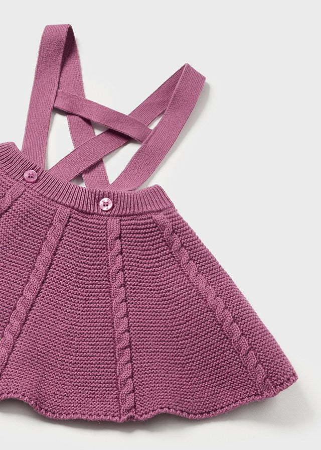 Mayoral Baby Girl Mauve Lilac Purple skirt set