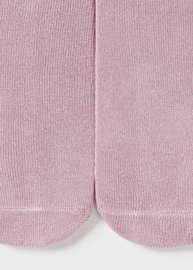 Mayoral Toddler Girls Mauve Frilly Bum Tights