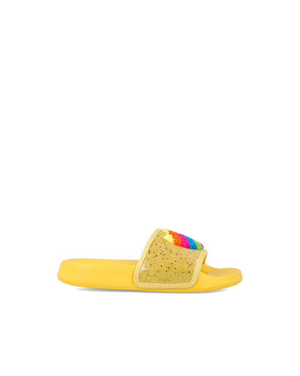 Agatha Ruiz de la Prada Girls Yellow Pool Slider