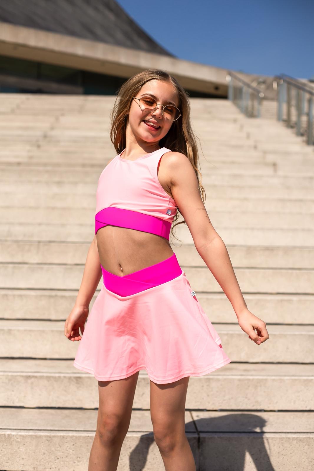 D by Dolly Peach Skort and Top