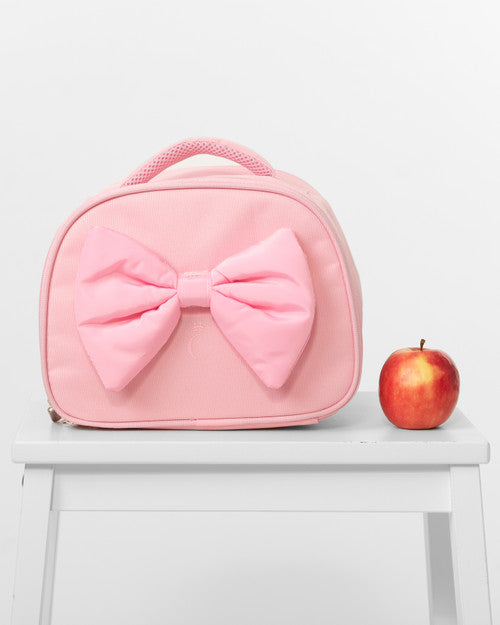 Caramelo Kids Pink Lunch Box with Bow