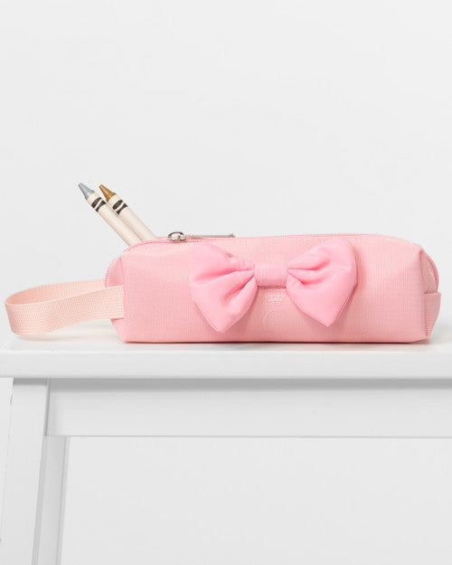 Caramelo Kids Pink Pencil Case with Bow