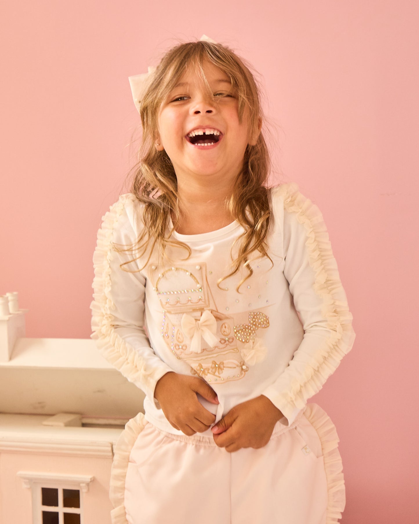 Caramelo Kids Girls Mink Jewellery Box Shorts Set *Preorder