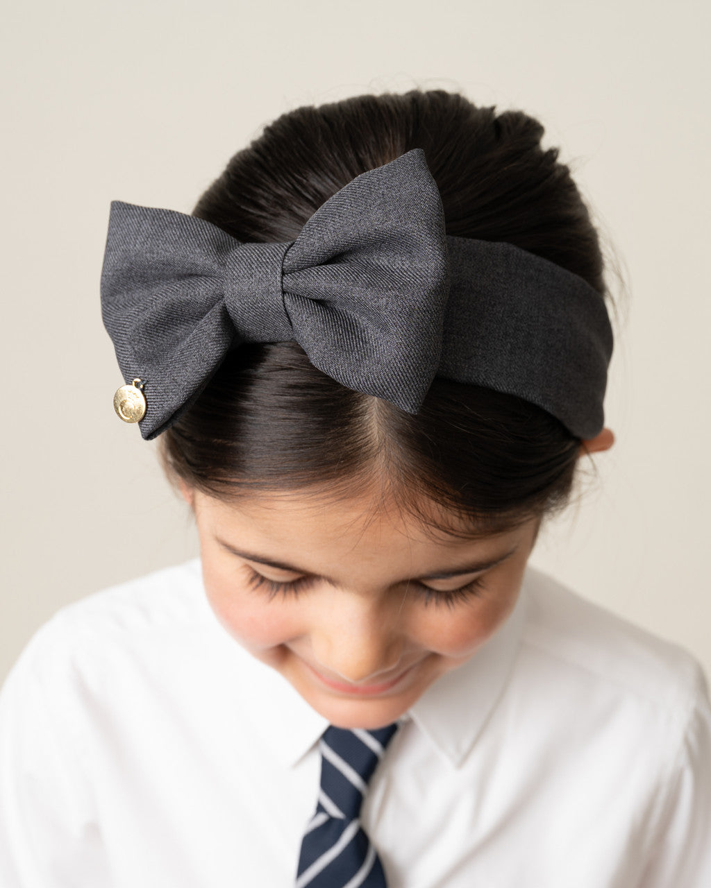 Caramelo Kids Grey School Headband