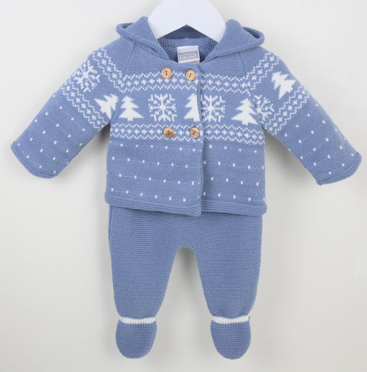PEX Boys Alpine Suit Dusky Blue
