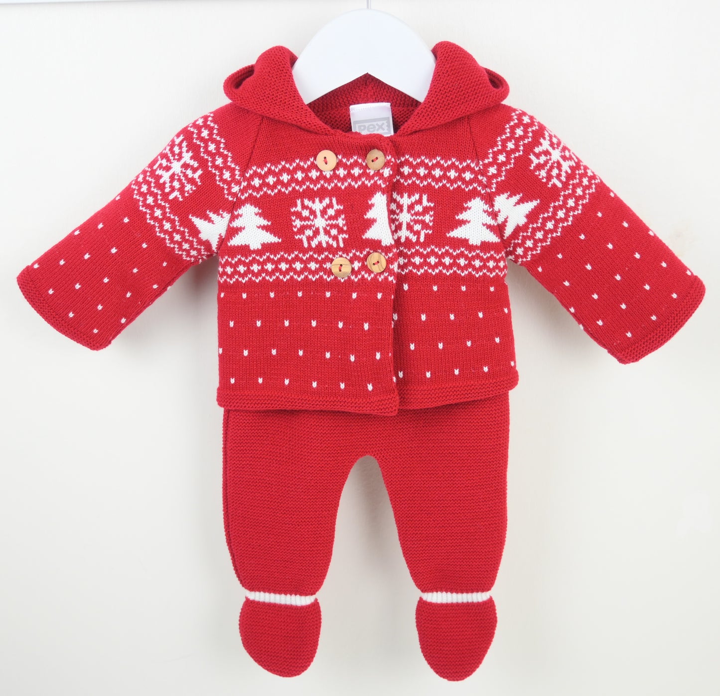 PEX Boys Alpine Suit Dusky Red