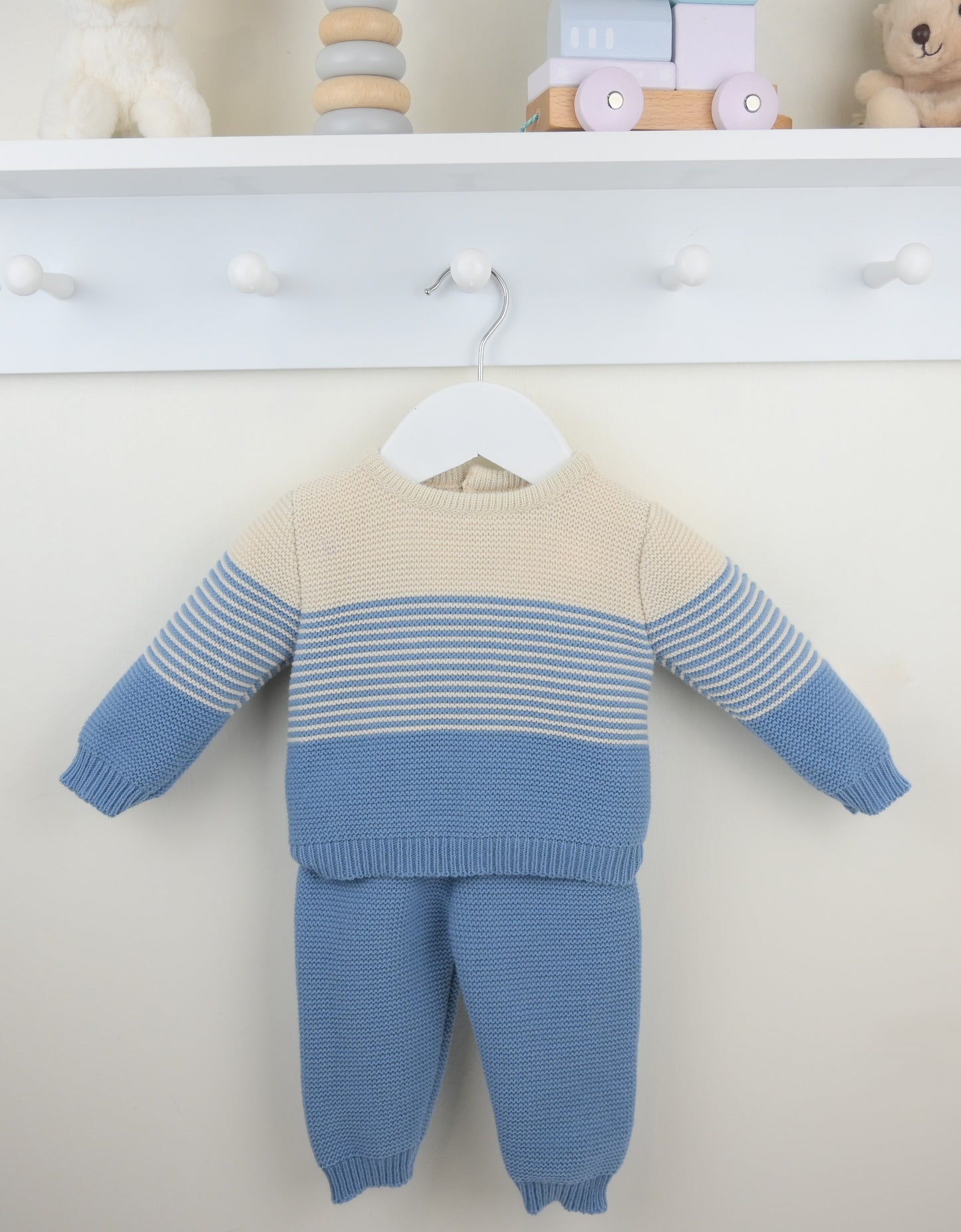 PEX Boys Santiago Trouser Outfit Dusky Blue