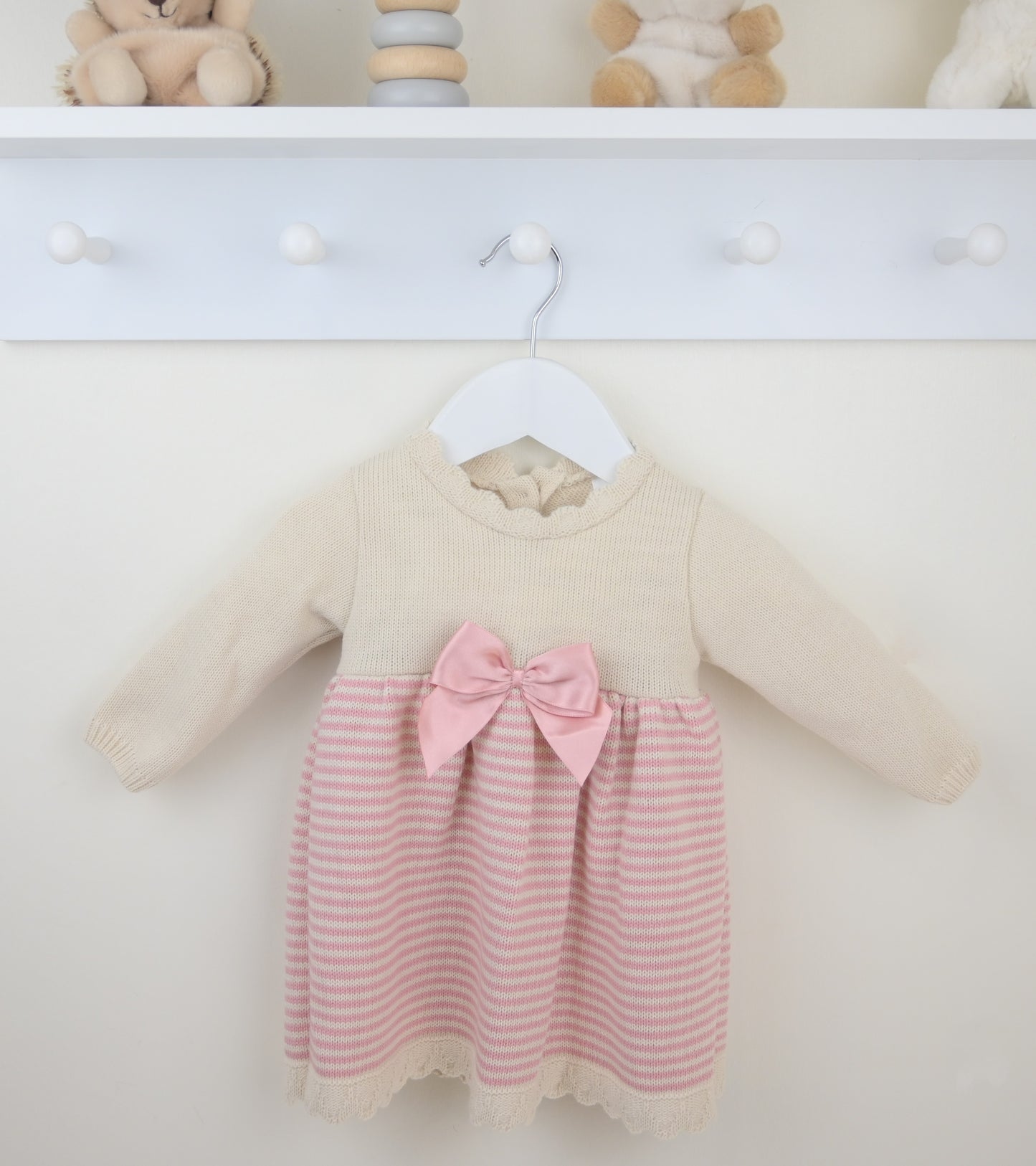 PEX Girls Pearl Dusky Pink Dress