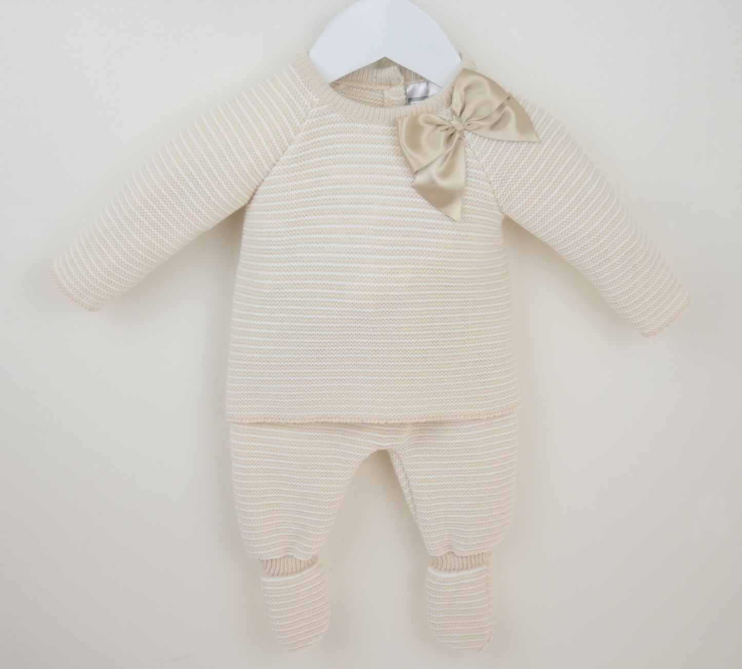 PEX Girls Lizzie Trousers Suit Natural/White
