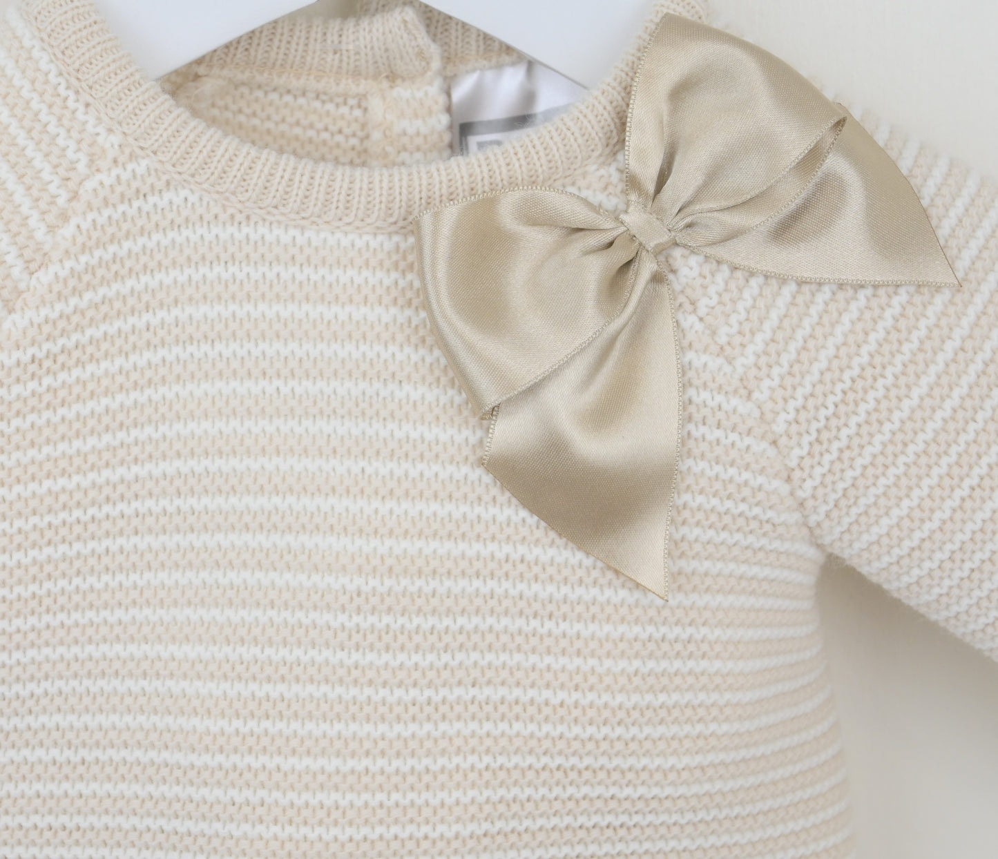 PEX Girls Lizzie Trousers Suit Natural/White *Preorder
