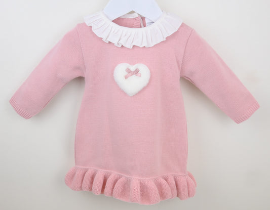 PEX Girls Cecily Dusky Pink Dress