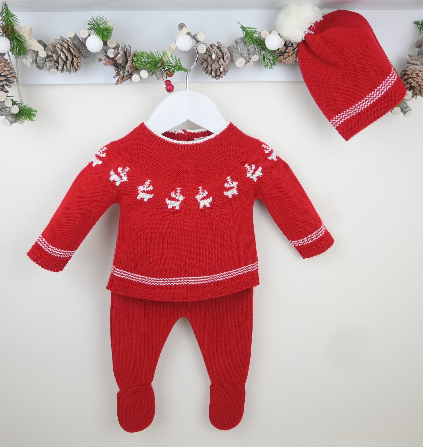 PEX Boys Red Reindeer Outfit
