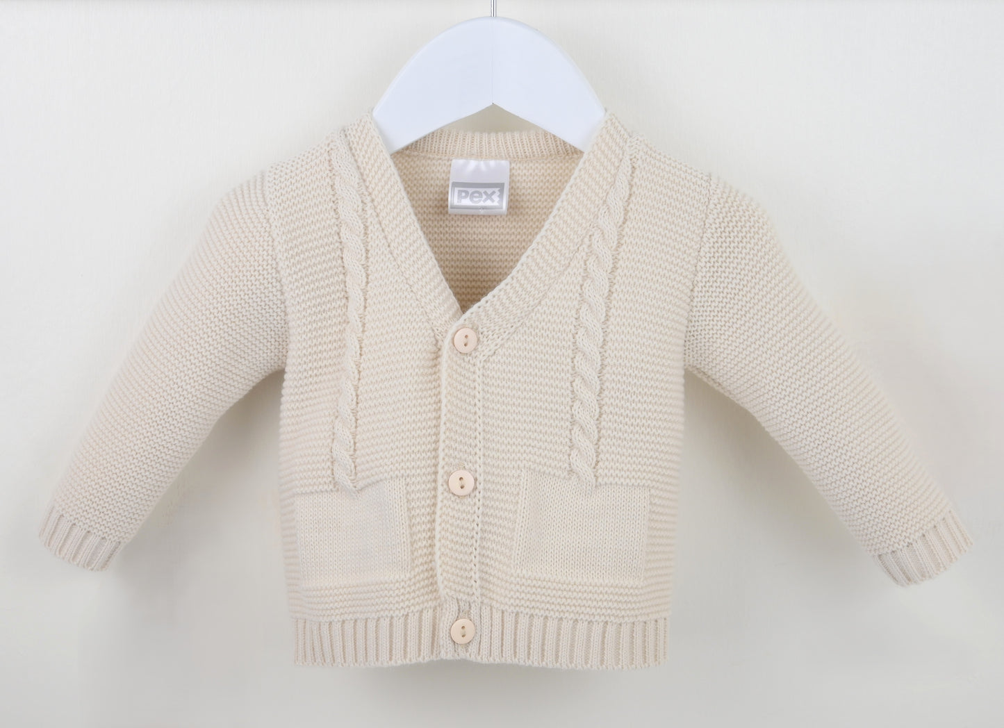 PEX Fletcher Cardigan Natural - Preorder