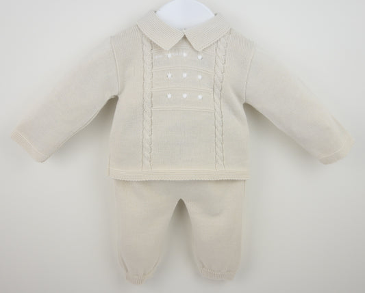 PEX Boys Thomas Trousers Natural Suit - Preorder