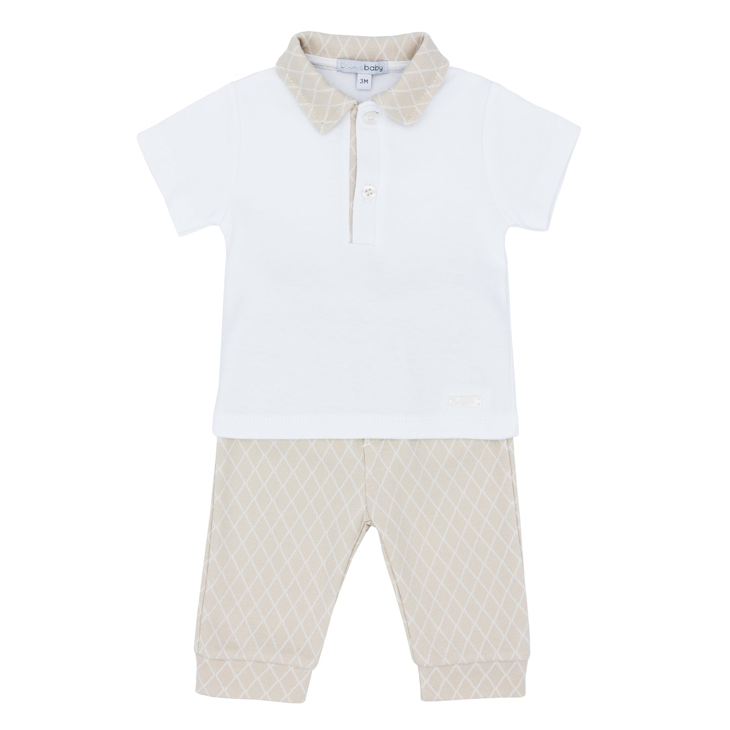 Blues Baby Boys Milan Collection Stone Top & Pants