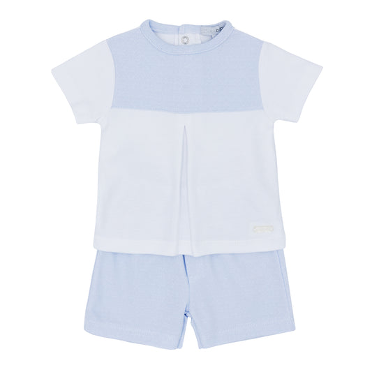 Blues Baby Boys Roma Collection Blue T Shirt & Shorts