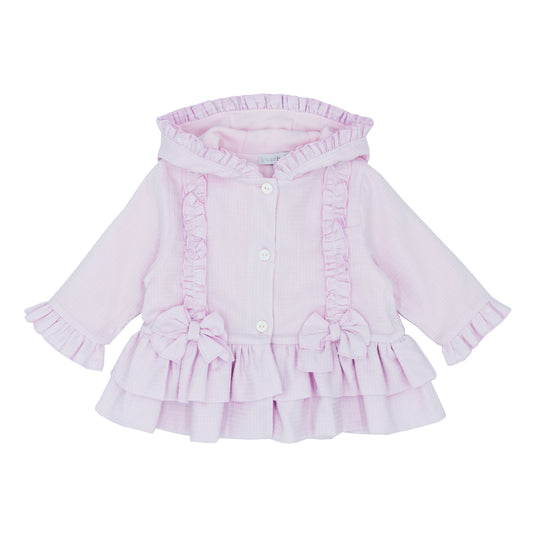 Blues Baby Girls Amalfi Collection Pink Woven Jacket