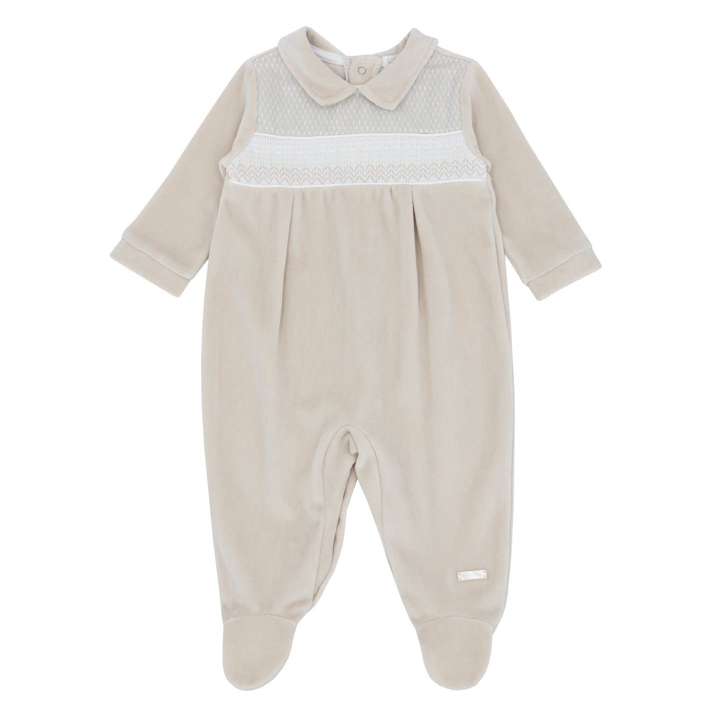 Blues Baby Boys Beuamont Beige All in One