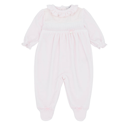 Blues Baby Girls Beaumont  Baby Pink All in One