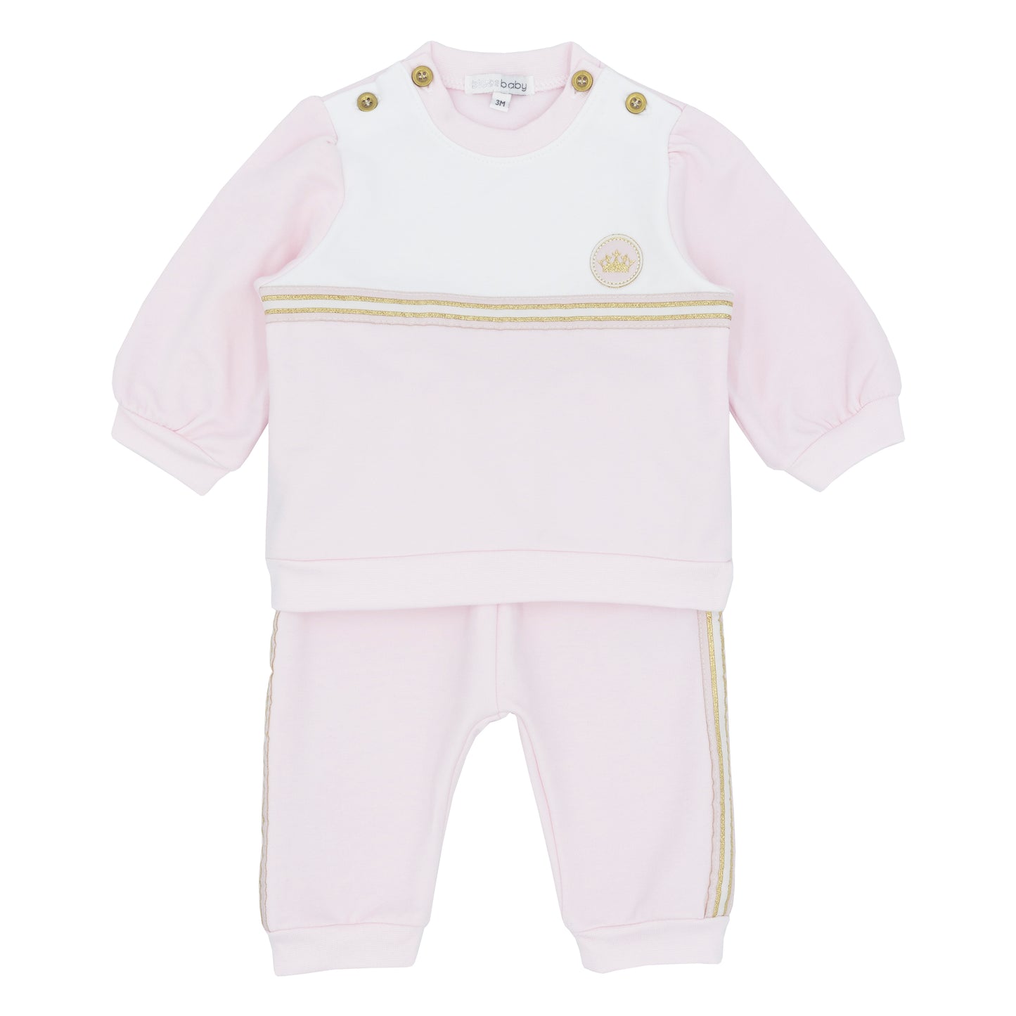 Blues Baby Girls Venilo Pink Jogging Set