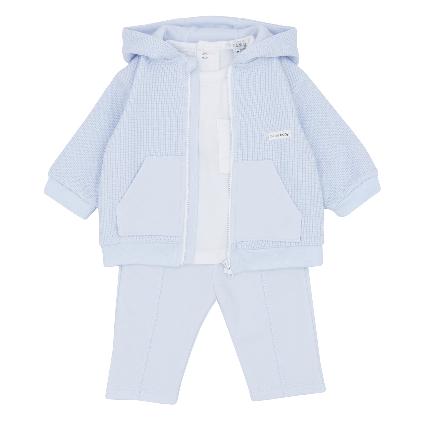 Blues Baby Boys Antwerp Baby Blue Track Suit Set