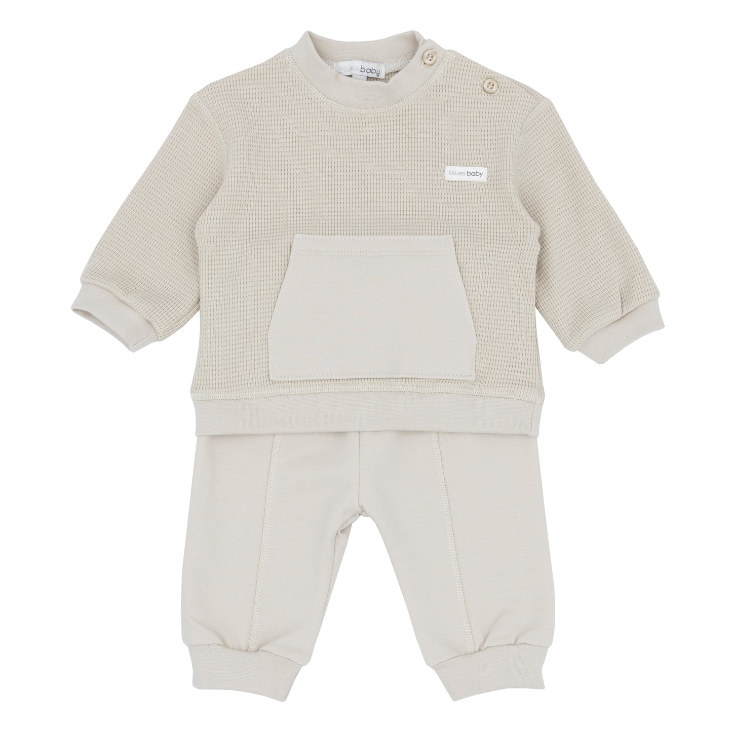 Blues Baby Boys Antwerp Beige Jogging Set