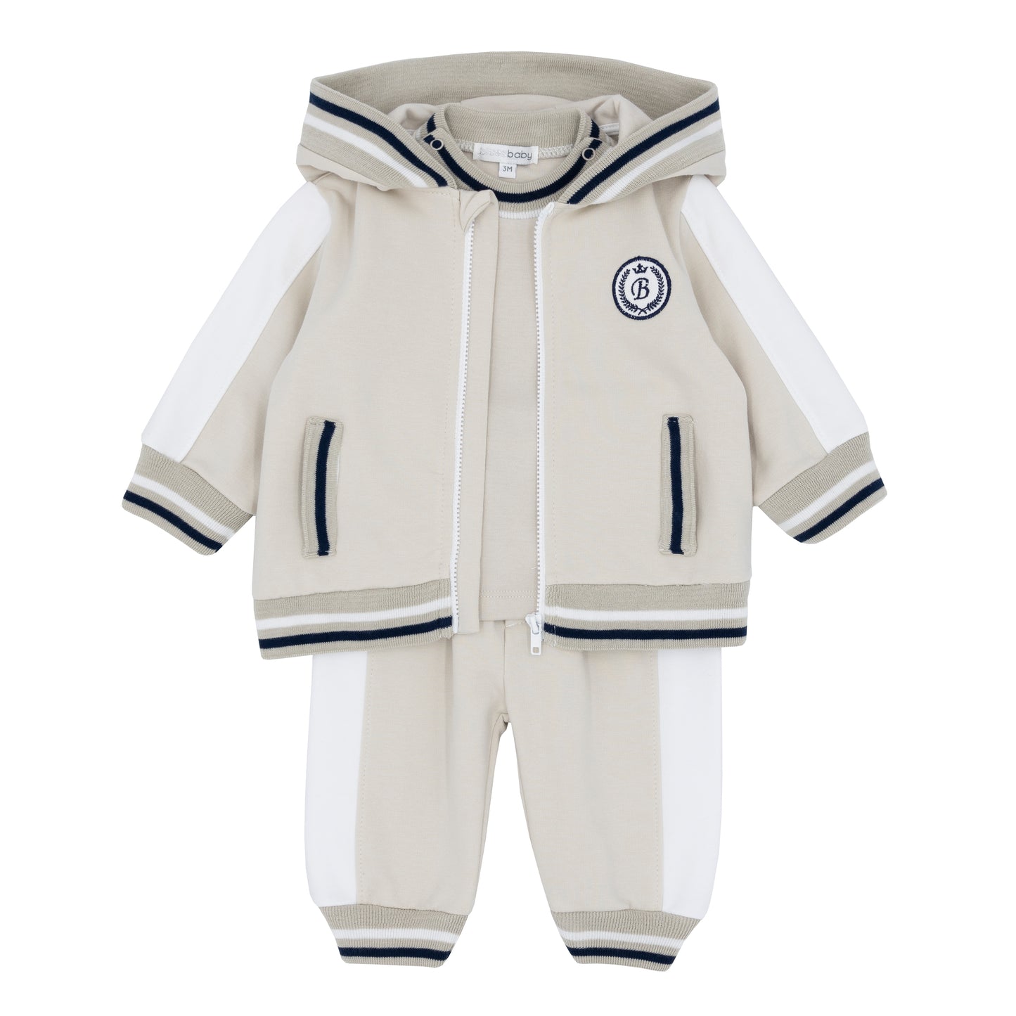 Blues Baby Boys Brussels Beige Track Suit