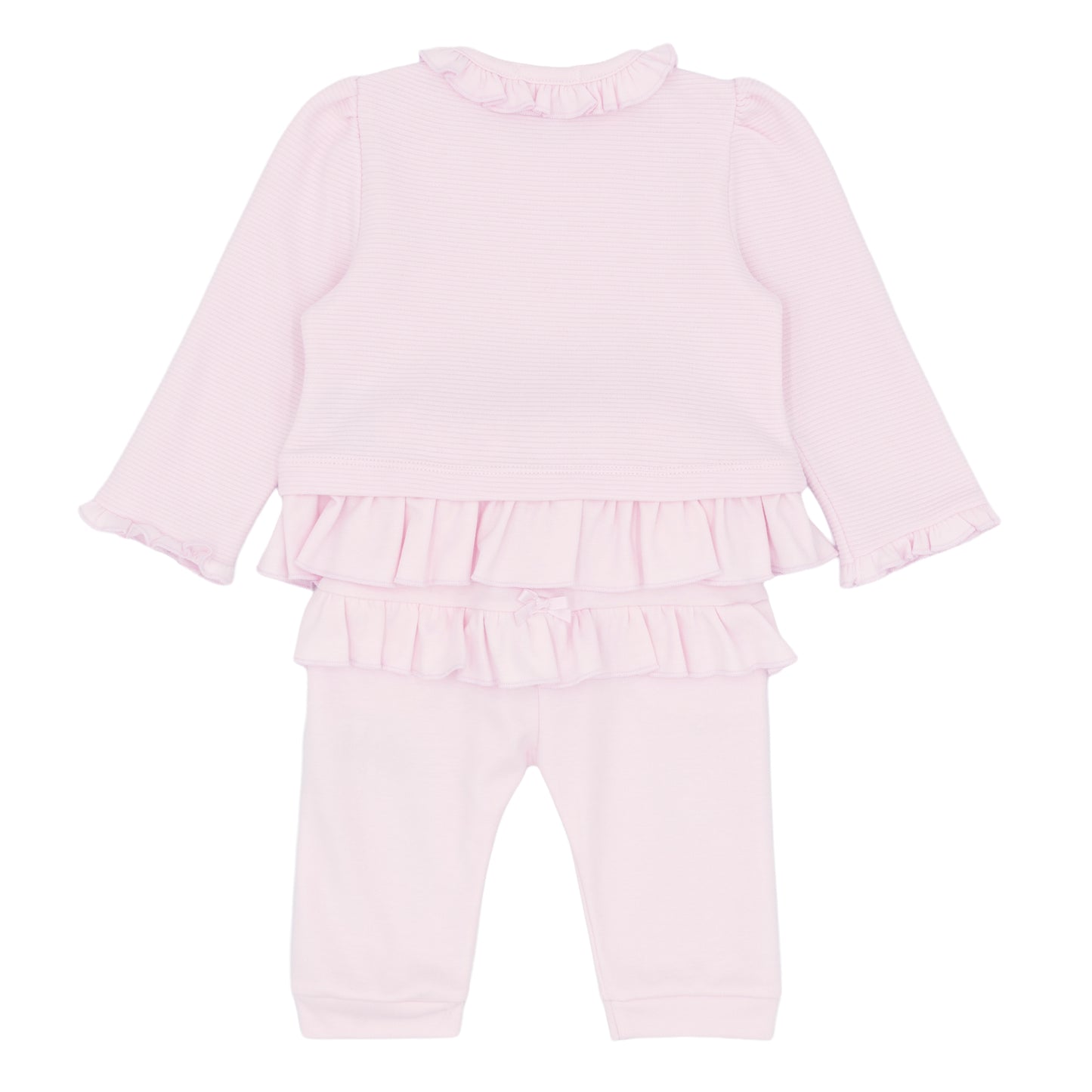 Blues Baby Girls Lille Pink Frill Tunic & Leggings Set *Preorder