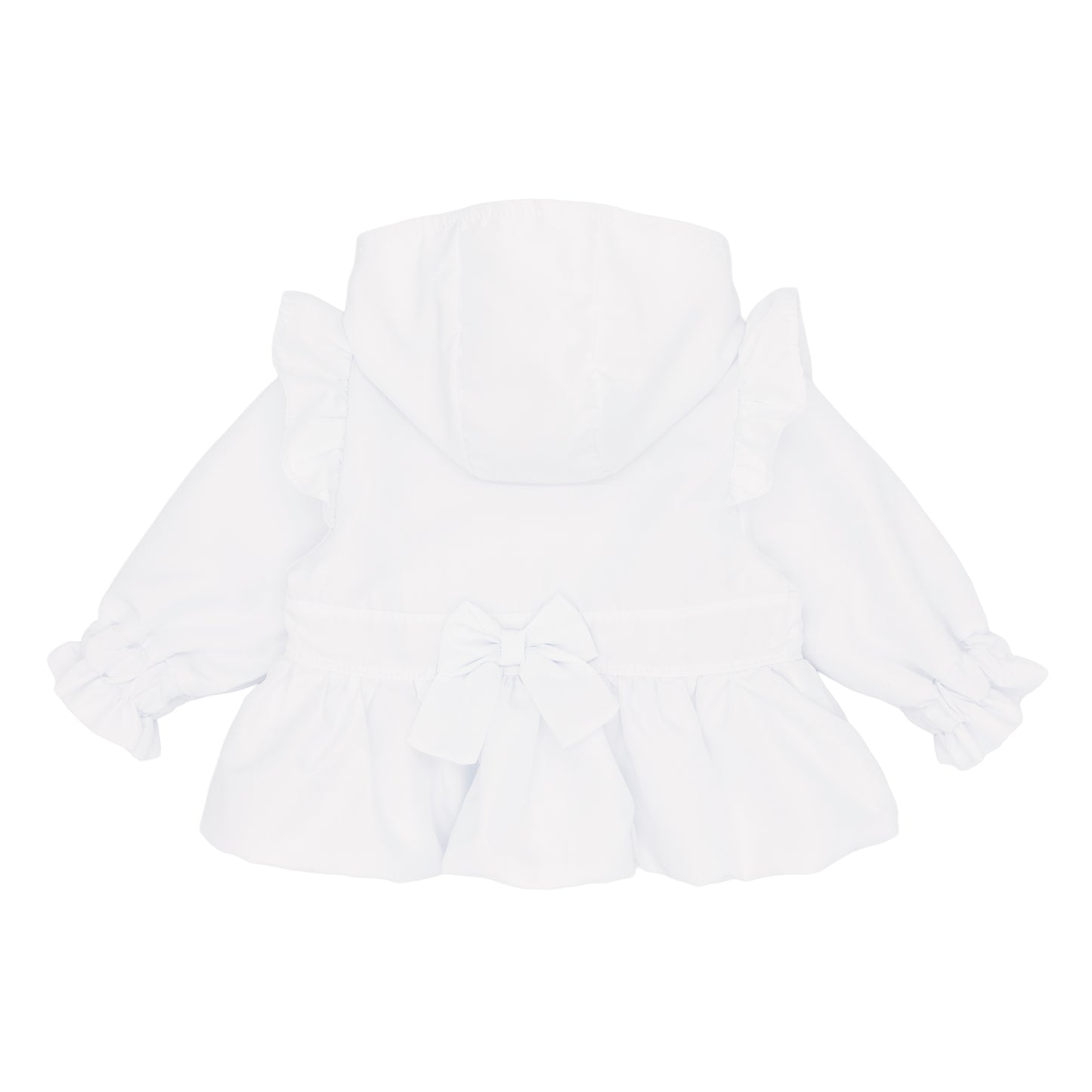 Blues Baby Girls White Cannes Summer Bow Jacket