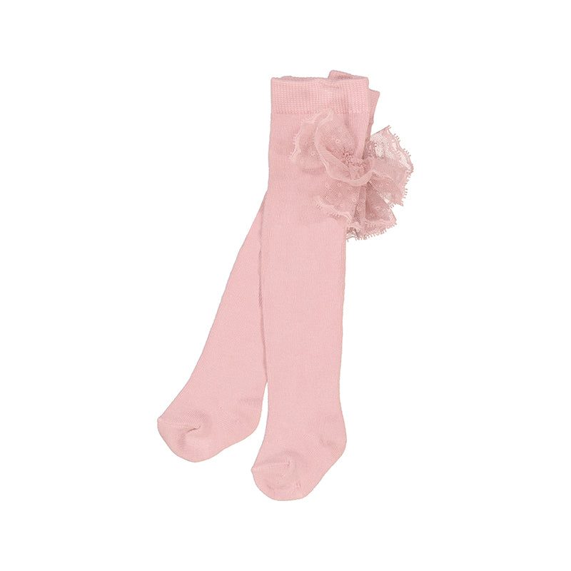 Mayoral Toddler Girls Rose Frilly Bum Tights