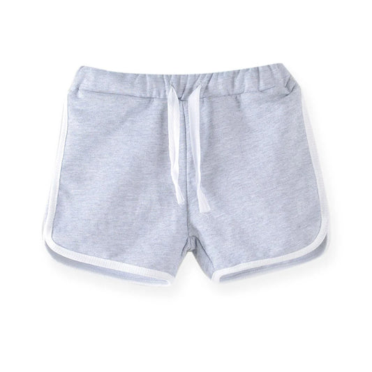 Girls Grey Sport Shorts