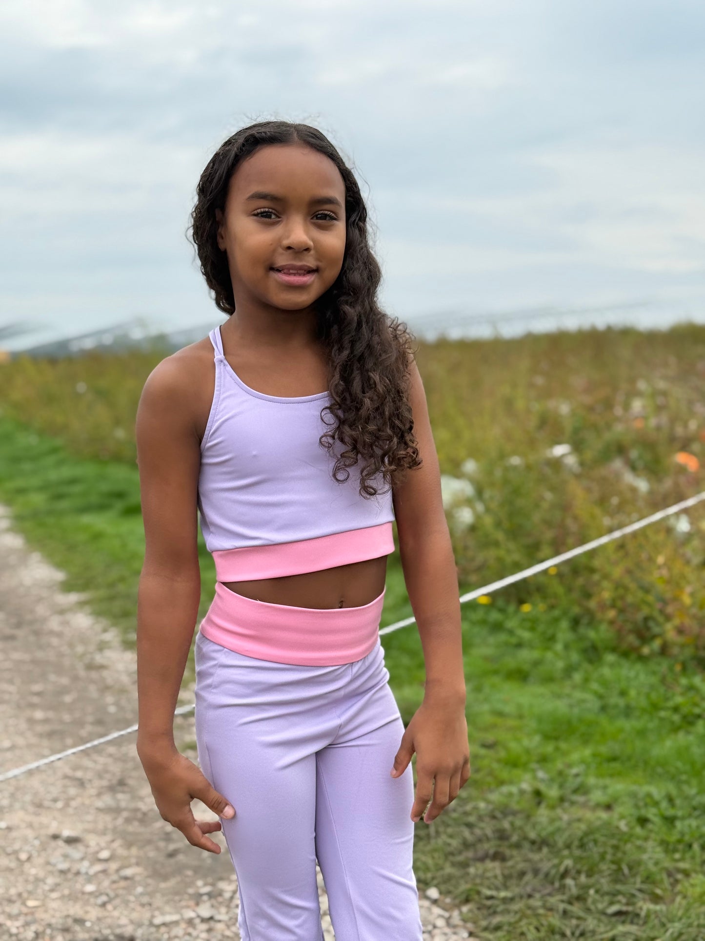 D by Dolly Baby Pink Flare set