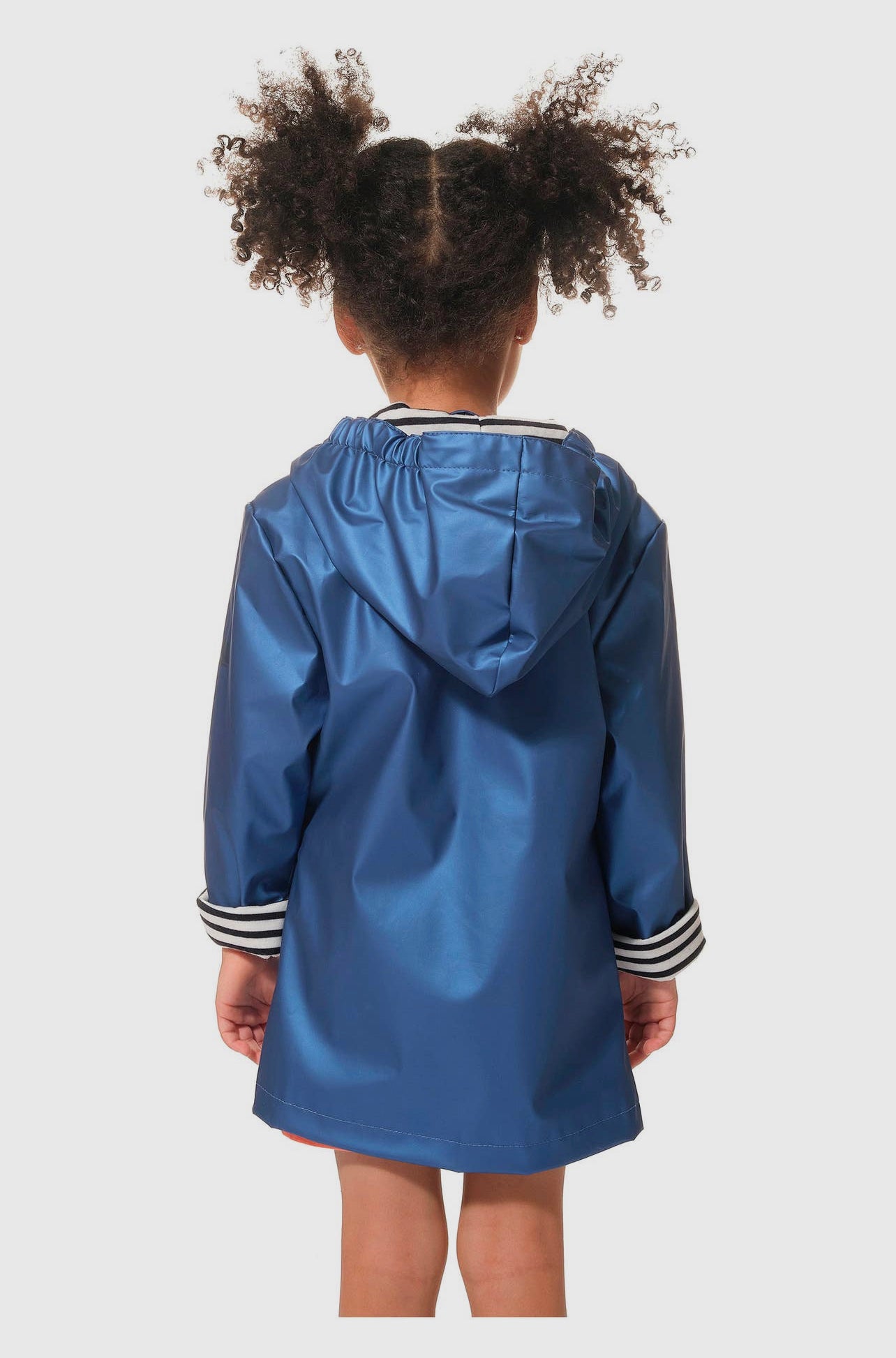 Hublet Girls Navy Rain Jacket