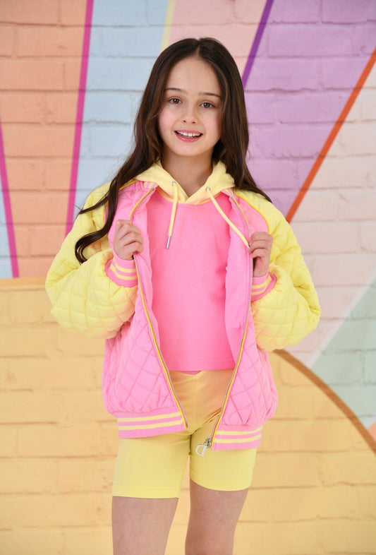 D by Dolly Sorbet Bomber Jacket *Preorder