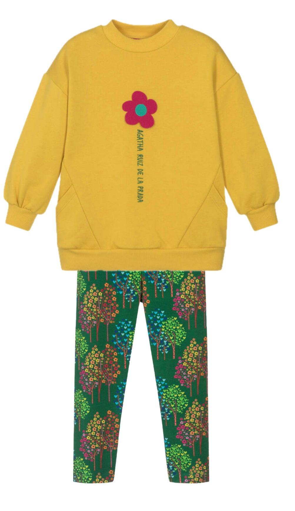 Agatha Ruiz de la Prada Folkestales Sweatshirt & Leggings