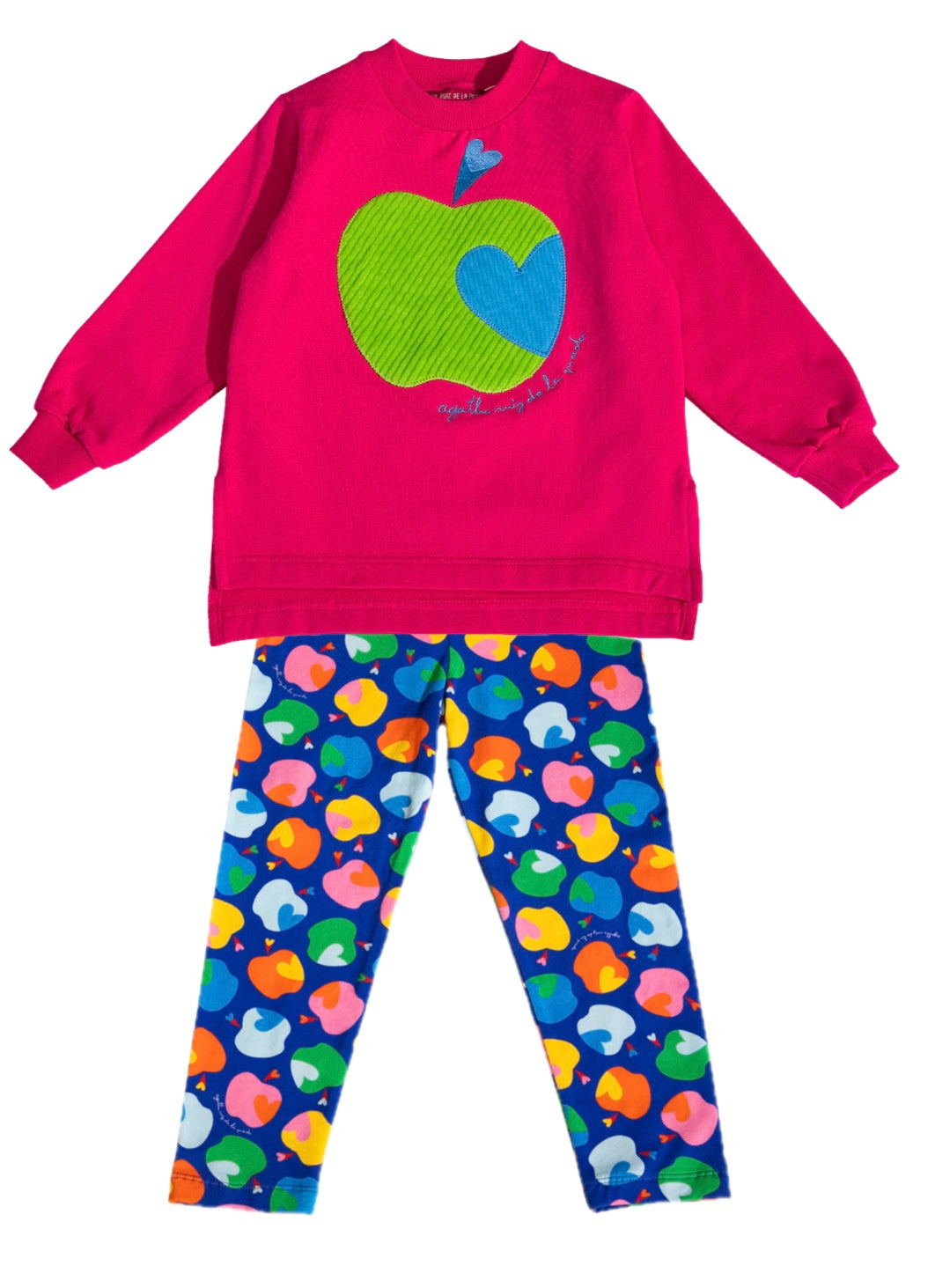 Agatha Ruiz de la Prada Apple Sweatshirt & Leggings