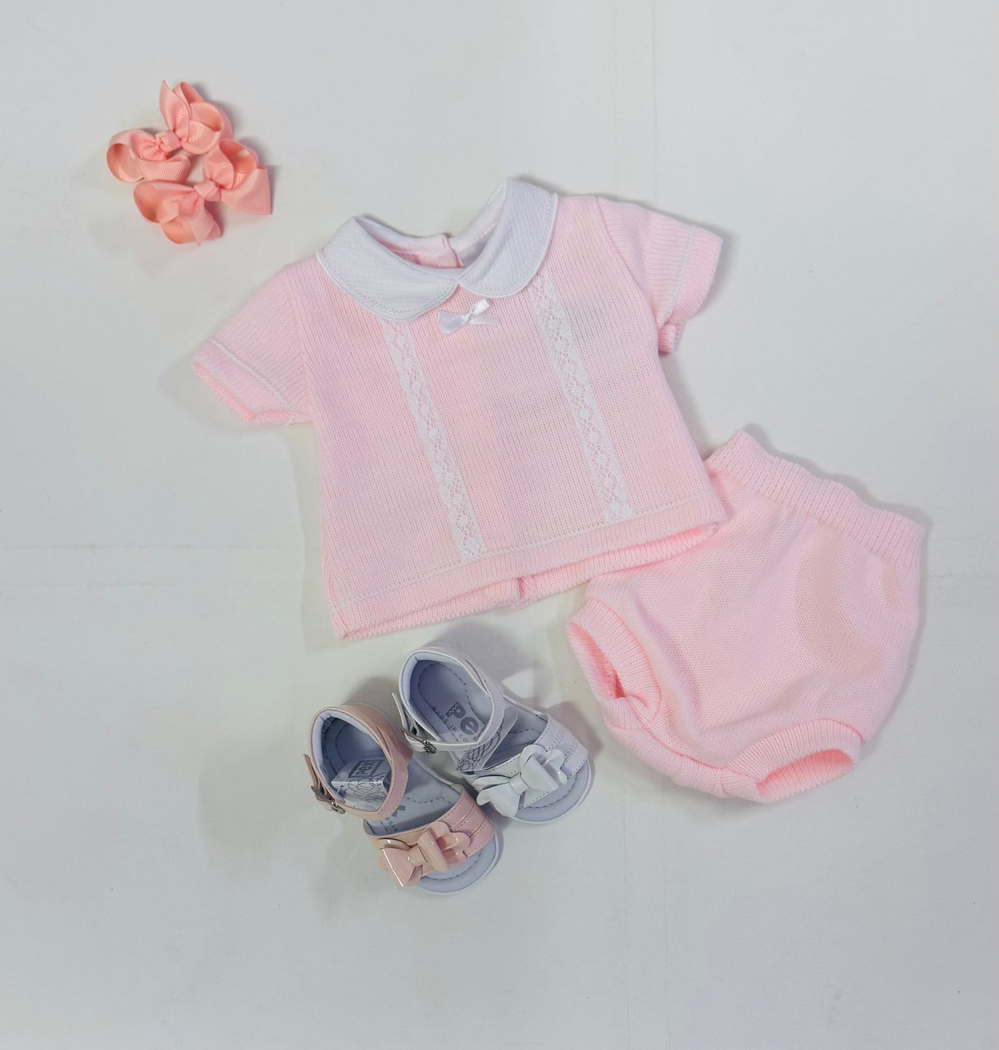 PEX Girls Martha Pants Suit Pink