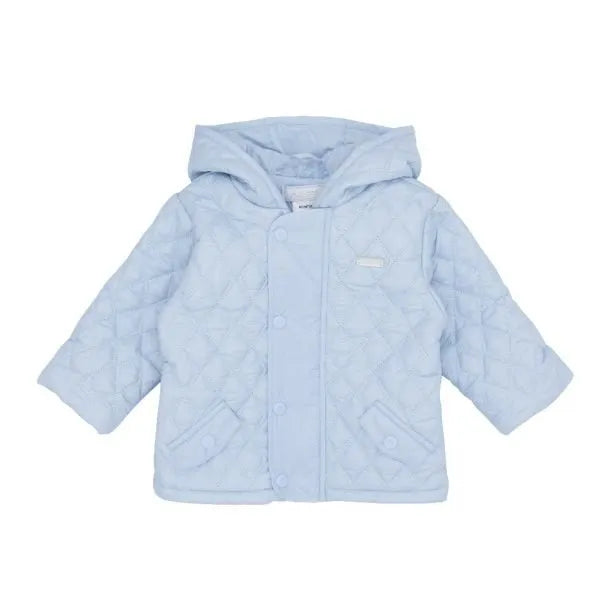Amore Boys Blue Quilted Coat *Preorder