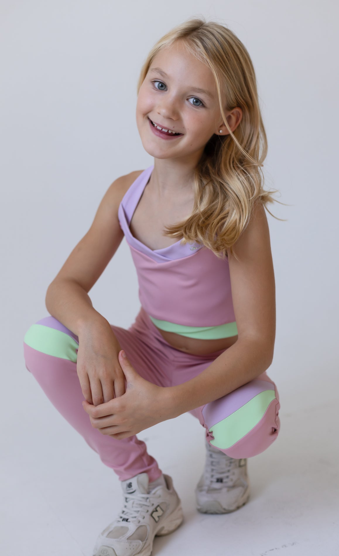D by Dolly Pastel Pink Leggings Set *Preorder