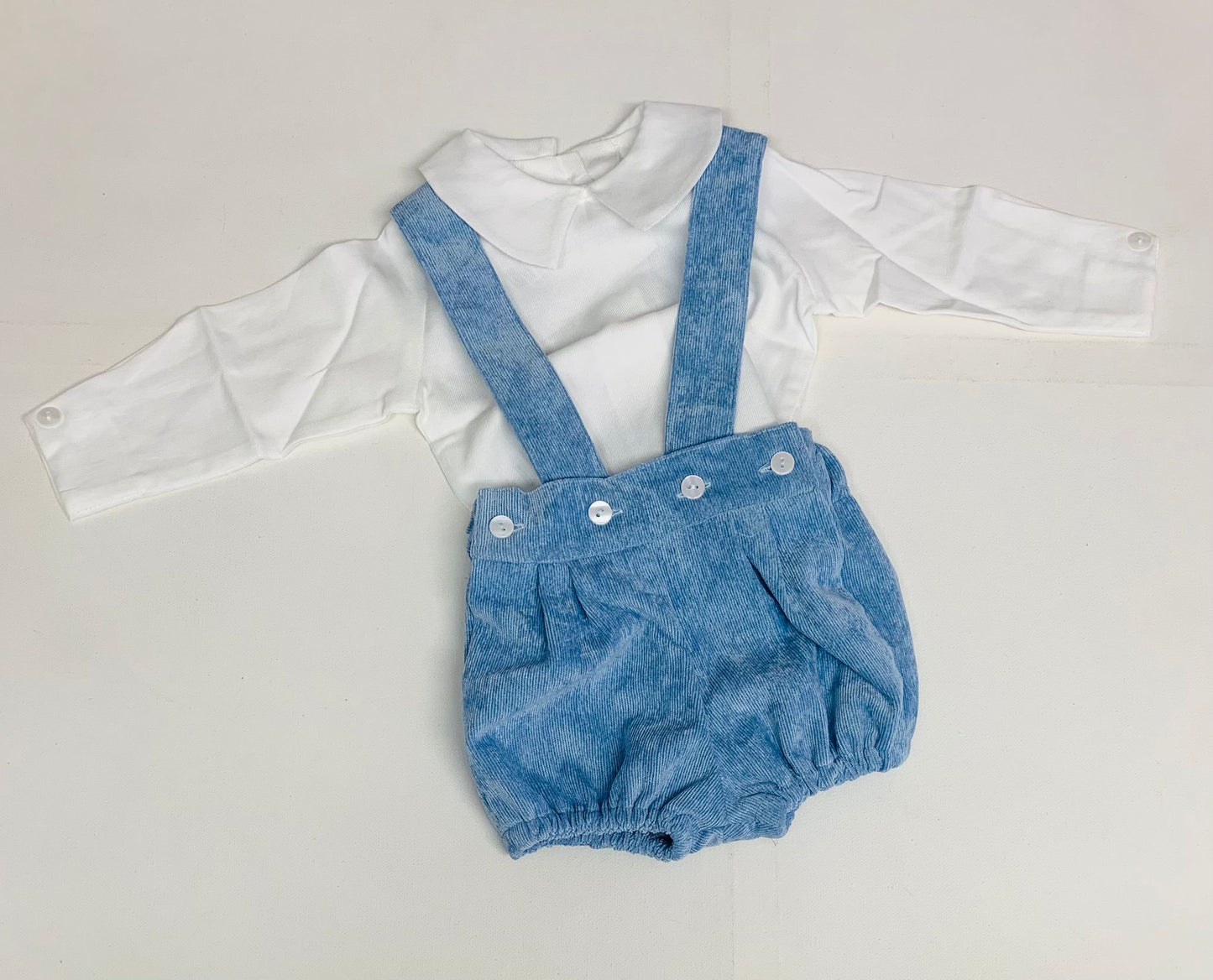 Puro Mimo Boys Roux Off White Shorts & Blouse