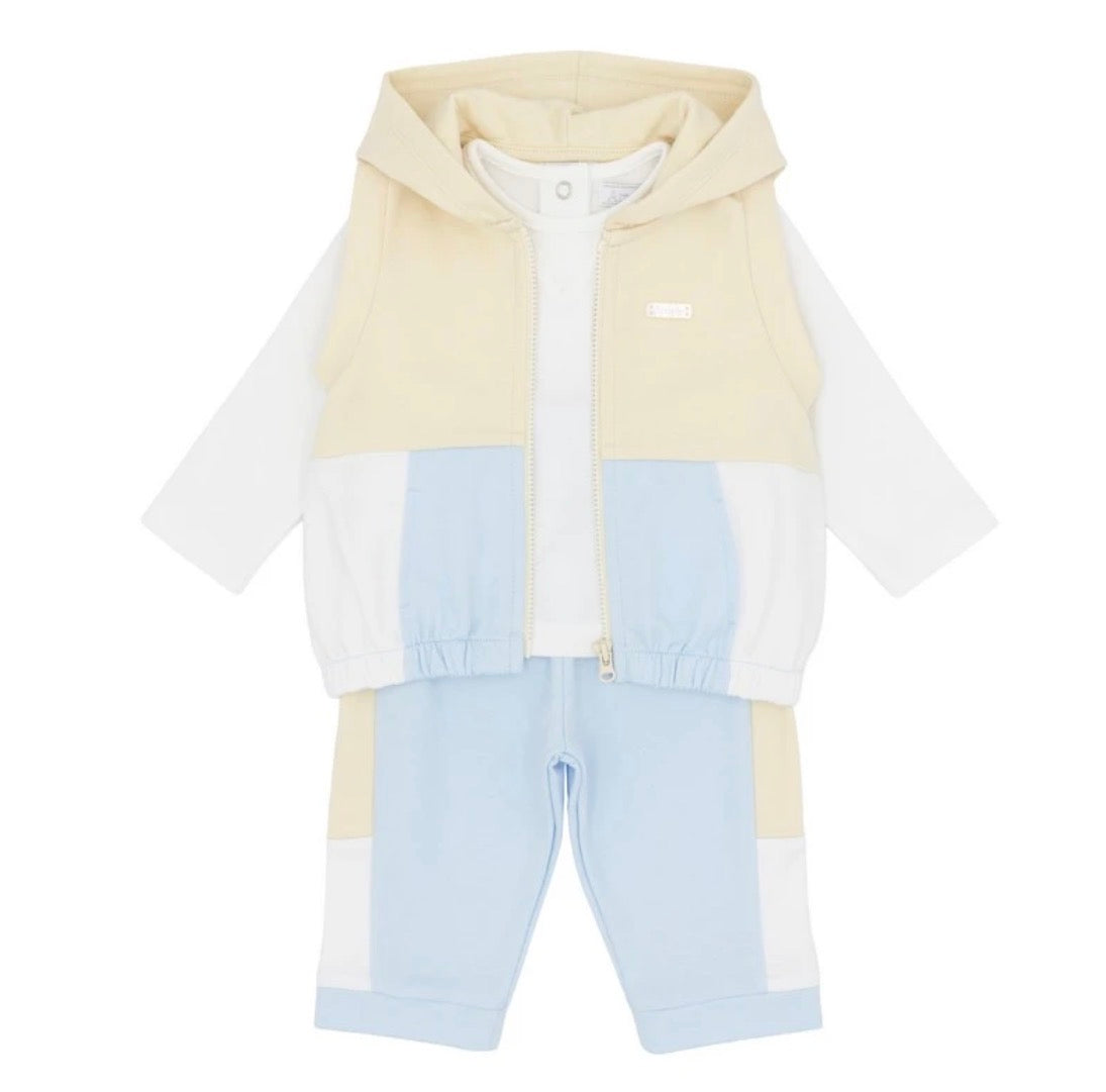 Amore Boys Blue 3PC Gillet Set